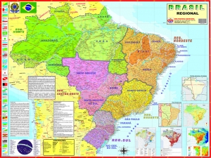 MAPA BRASIL REGIONAL