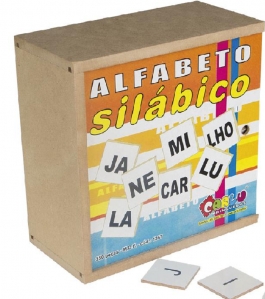 Alfabeto Silábico 350 Peças -1367